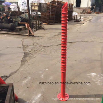 China Ground Screw, China Manufacturer Ancrage au sol, HDG Ground Helical Pole Anchor